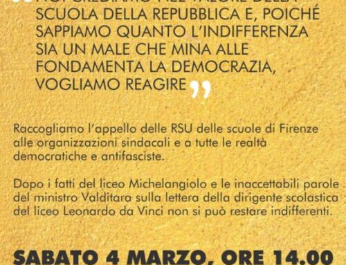 Difendiamo la Scuola Manifestazione Nazionale