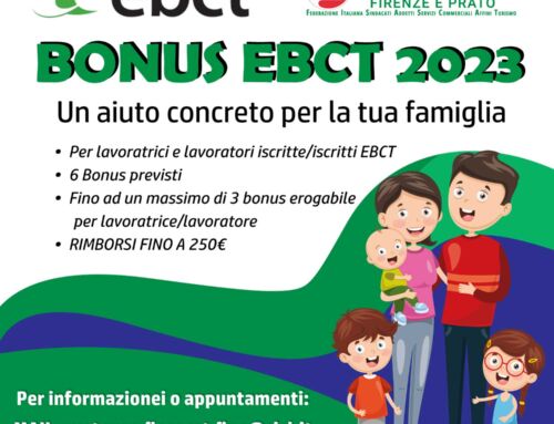 Sostegno al Reddito EBCT 2023