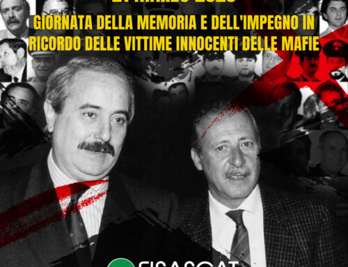 21 MARZO 2025 RICORDO VITTIME MAFIA