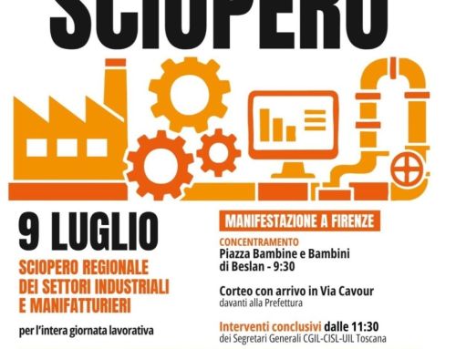 Sciopero settori industriali e manifatturieri